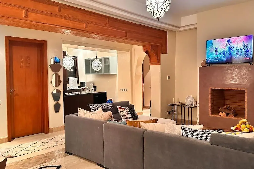 Marrakech Flat With Swimming Pool & Sunny Garden Apartment Marrakesh Morocco