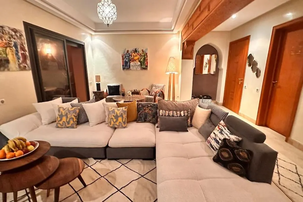 Marrakech Flat With Swimming Pool & Sunny Garden Apartment Marrakesh Morocco