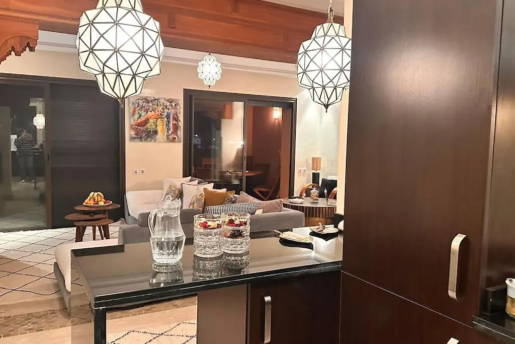 Marrakech Flat With Swimming Pool & Sunny Garden Apartment Marrakesh 0*,