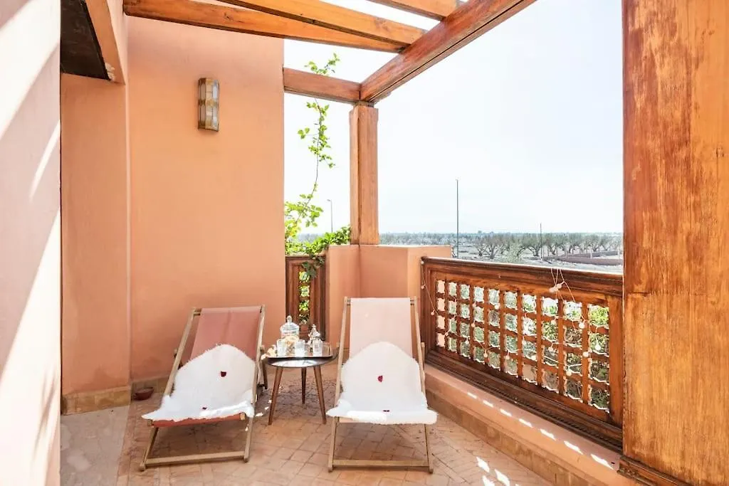 Marrakech Flat With Swimming Pool & Sunny Garden Apartment Marrakesh