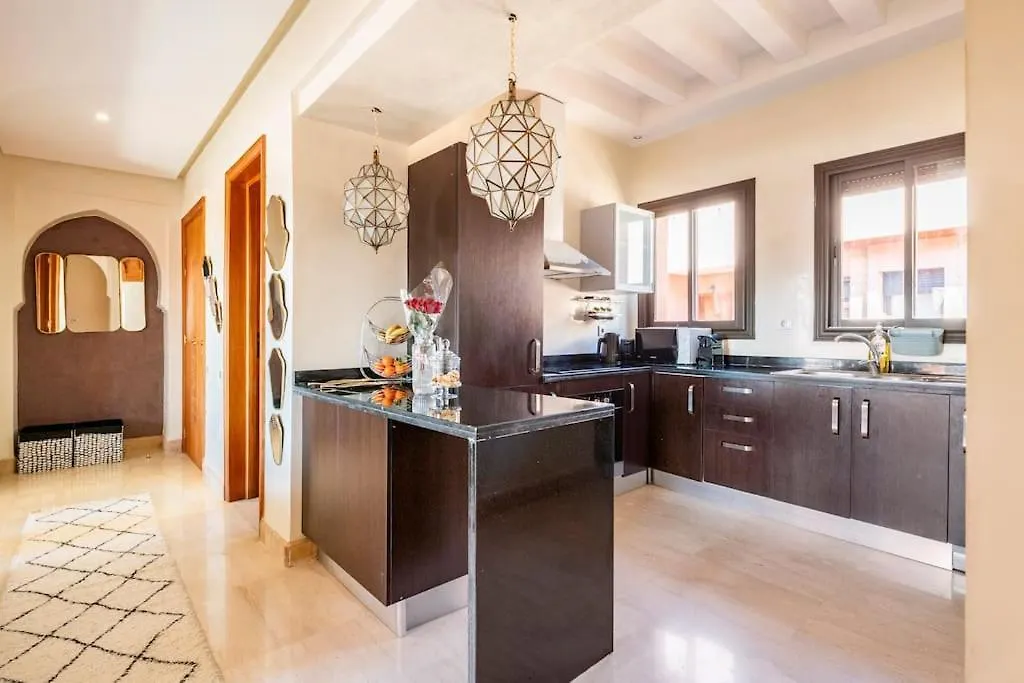 Marrakech Flat With Swimming Pool & Sunny Garden Apartment Marrakesh